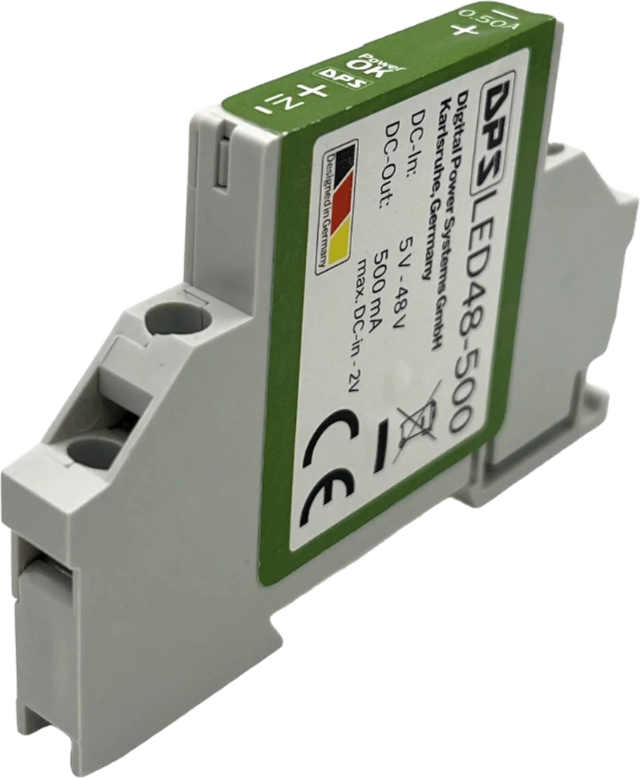 LED48-500 500 mA constant current LED driver on DIN rail