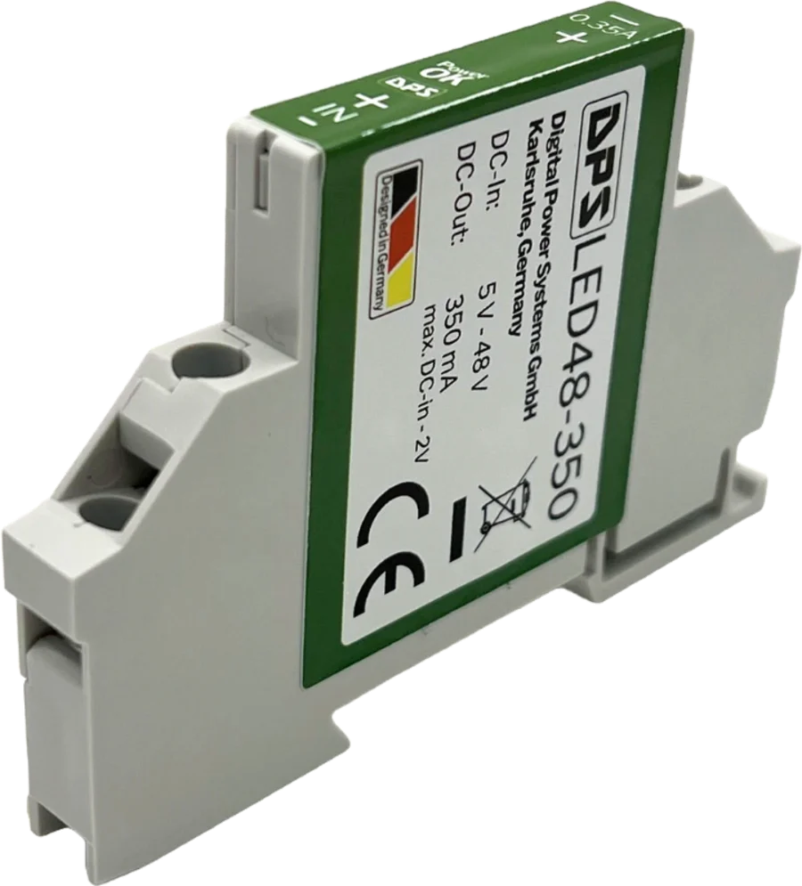 LED48-350 350mA constant current LED driver on DIN rail