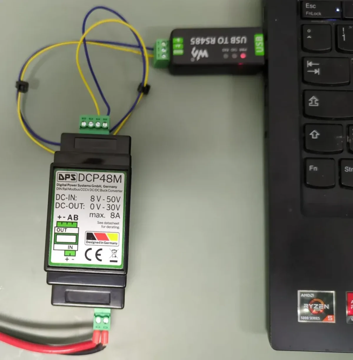 DCP48M Modbus Tutorial on Windows | DPS — DPS Digital Power Systems