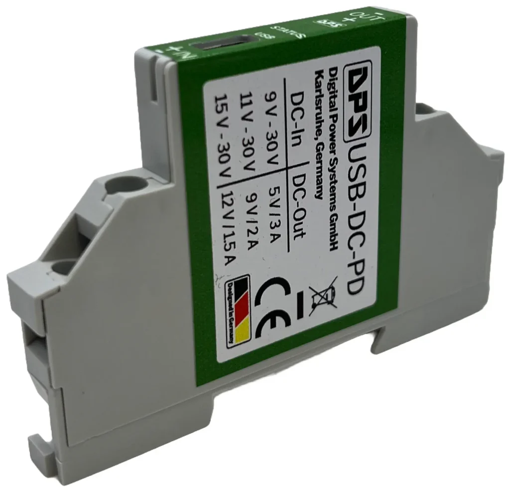 Seitenansicht USB-DC-PD