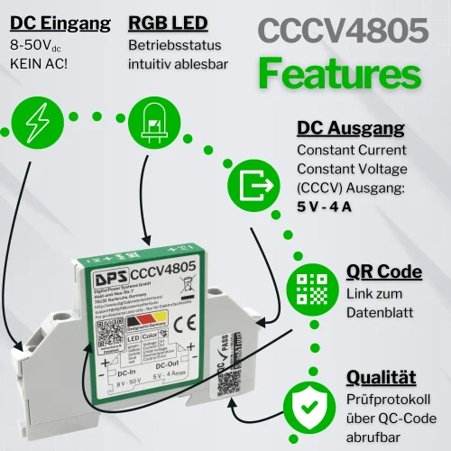 CCCV4805 Features
