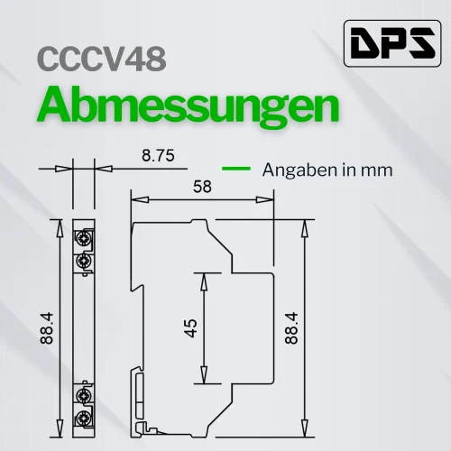 CCCV48 Abmessungen