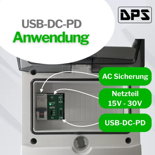 USB DC PD Anwendung